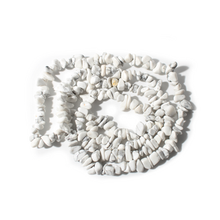 Howlite Bead Strand 32" - 5-8mm Chip from Stonebridge Imports