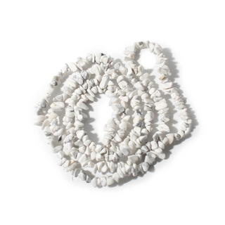 Howlite Bead Strand 32" - 3-5mm Chip from Stonebridge Imports