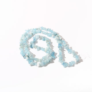 Aquamarine A Bead Strand 32" - 5-8mm Chip from Stonebridge Imports