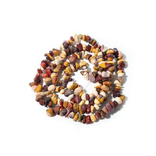 Mookaite Jasper Bead Strand 32" - 5-8mm Chip from Stonebridge Imports