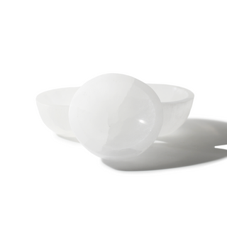Selenite Bowl - Round 2" - 3 Pack from Stonebridge Imports