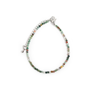Indian Agate Bracelet - 2-3mm from Stonebridge Imports