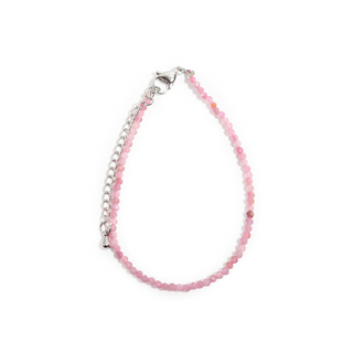 Pink Tourmaline Bracelet - 2-3mm