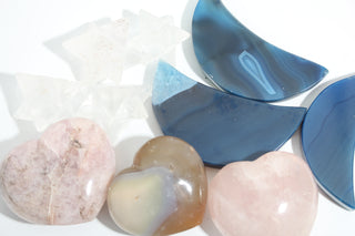 Clear Quartz, Rose Quartz and Agate OTT Bundle (Enhanced)