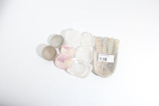 Soapstone, Clear Quartz, Electroplated Rose Quartz Bowl OTT Bundle (Enhanced)