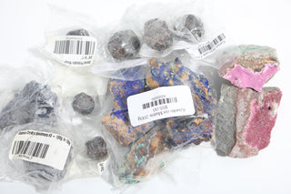 Azurite, Galena, Garnet Specimen OTT Bundle