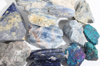 Chalcopyrite, Sodalite, Kyanite Blue OTT Bundle (Enhanced)