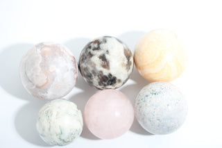 Labradorite, Apatite, Agate Sphere OTT Bundle