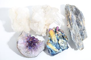 Quartz, Amethyst, Kyanite Cluster OTT Bundle