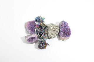 Pyrite, Quartz, Amethyst Cluster OTT Bundle
