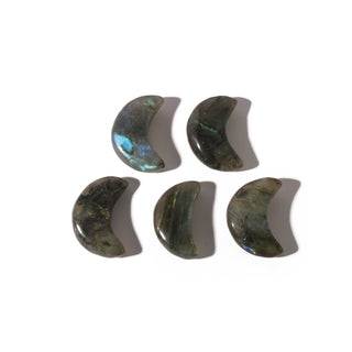 Labradorite Moon Carving (Pack of 5)    from Stonebridge Imports