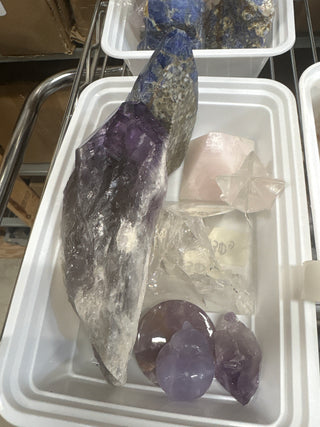 Damaged - Quartz, Amethyst, Sodalite Carving/Point OTT Bundle