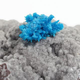 Cavansite Cluster on Matrix from India - Unique #2 - 3"