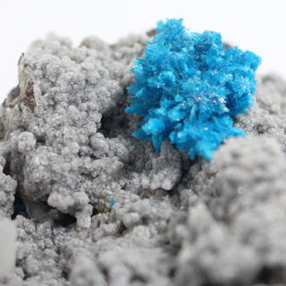 Cavansite Cluster on Matrix from India - Unique #8 - 3 1/4" from Stonebridge Imports