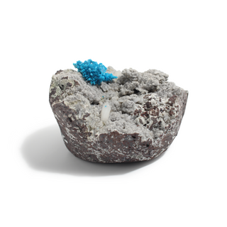 Cavansite Cluster on Matrix from India - Unique #8 - 3 1/4" from Stonebridge Imports
