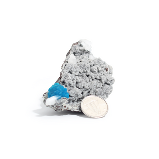 Cavansite Cluster on Matrix from India - Unique #10 - 3" from Stonebridge Imports