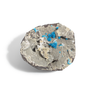 Cavansite Cluster on Matrix from India - Unique #12 - 3 5/8" from Stonebridge Imports