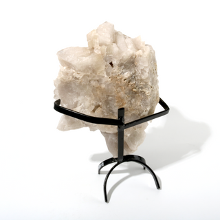 Smoky Quartz Cluster on Iron Stand U#4 - 10"    from Stonebridge Imports