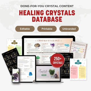 Healing Crystals Database - Save Hundreds Of Hours    from Stonebridge Imports