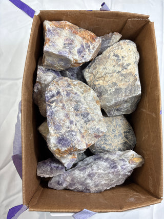 Amethyst Chevron Chunks - 15kg Box from Stonebridge Imports