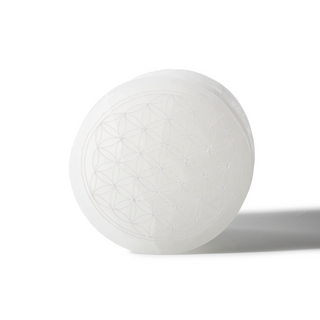 Selenite Charging Plate - Flower - 3 Pack from Stonebridge Imports