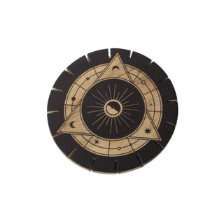 Round Wooden Pendulum Holder from Stonebridge Imports