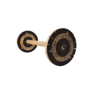 Round Wooden Pendulum Holder from Stonebridge Imports