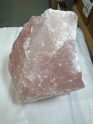 Rose Quartz E Chunk #5 - 20kg Box from Stonebridge Imports