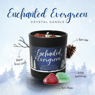 Enchanted Evergreen Winter Candle    from Stonebridge Imports