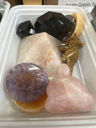 Obsidian, Quartz, Calcite Carving OTT Bundle