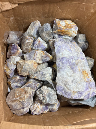Amethyst Chevron Chunks - 19kg from Stonebridge Imports