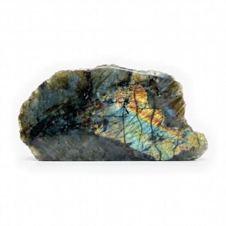 Labradorite Polished Face Cut Base Unique #1 from Stonebridge Imports