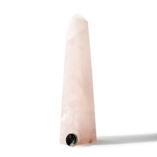 Rose Quartz Generator Unique #64 - 7 1/2" from Stonebridge Imports