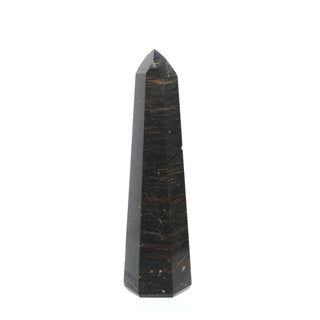 Black Tourmaline With Hematite Generator #6 Extra Tall    from Stonebridge Imports