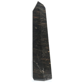 Black Tourmaline With Hematite Generator #6 Extra Tall    from Stonebridge Imports