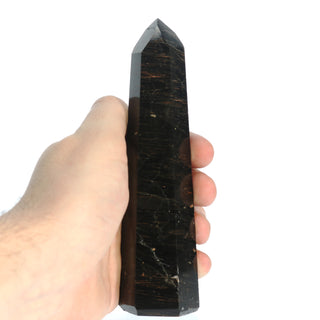 Black Tourmaline With Hematite Generator #6 Extra Tall    from Stonebridge Imports