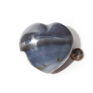 Orca Agate Heart from Stonebridge Imports