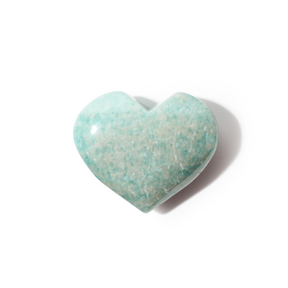 Amazonite Heart #3 - 1 1/2" to 2 1/2" from Stonebridge Imports