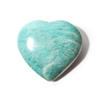 Amazonite Heart #8 - 2" to 3 1/2" from Stonebridge Imports