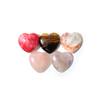 Tiny Heart 5 Pack - Assorted (Enhanced) from Stonebridge Imports