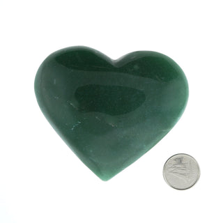 Green Aventurine Crystal Heart #5 from Stonebridge Imports
