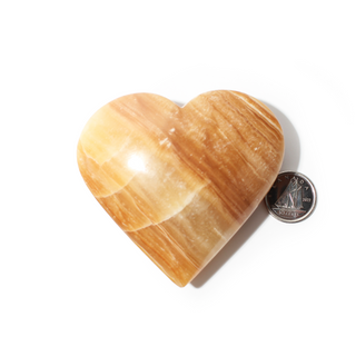 Calcite Golden Heart #5 - 2" to 3" from Stonebridge Imports