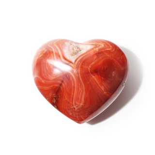 Carnelian Heart #6 - 2" to 3 1/4" from Stonebridge Imports