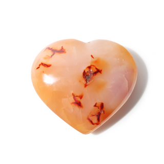 Carnelian Heart #7 - 2" to 3 1/2" from Stonebridge Imports