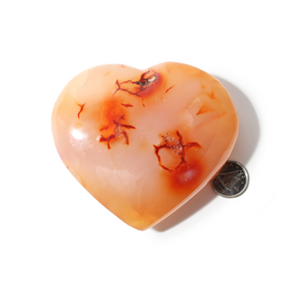 Carnelian Heart from Stonebridge Imports