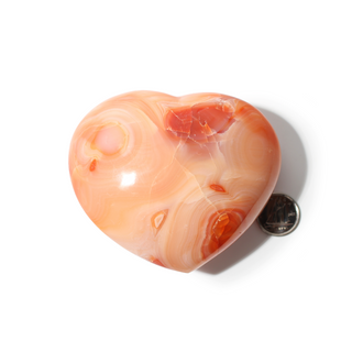 Carnelian Heart from Stonebridge Imports
