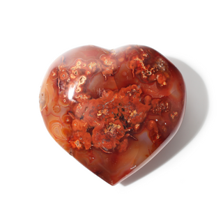 Carnelian Heart #10 - 3" to 4 1/4" from Stonebridge Imports