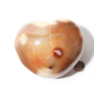 Carnelian Heart Unique #2- 3 7/8" from Stonebridge Imports