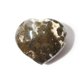 Ocean Jasper Heart #6 - 2" to 3 1/4" from Stonebridge Imports