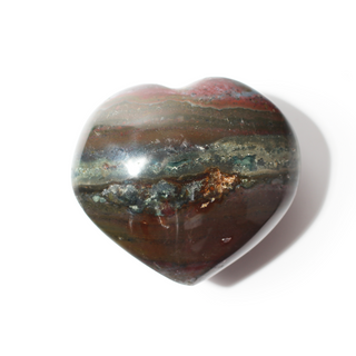 Ocean Jasper Heart #7 - 2" to 3 1/2" from Stonebridge Imports